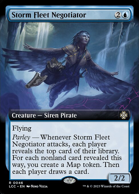 Storm Fleet Negotiator (The Lost Caverns of Ixalan Commander #46)