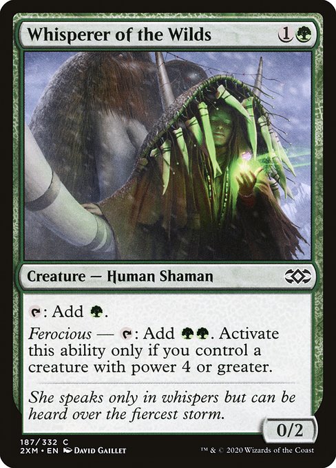 Whisperer of the Wilds (2xm) 187