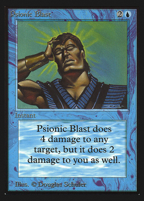Psionic Blast (Intl. Collectors' Edition #75)
