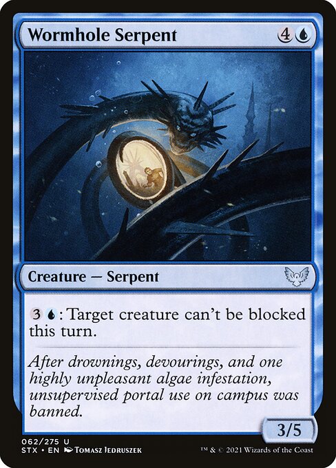 Wormhole Serpent card image