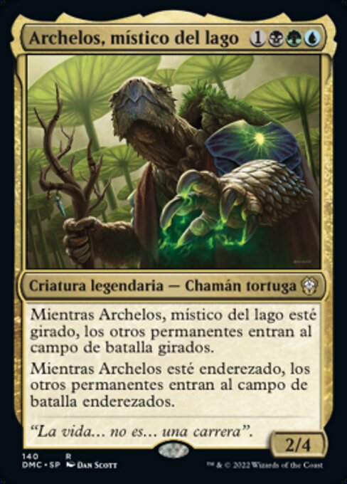 Archelos, Lagoon Mystic (Dominaria United Commander #140)
