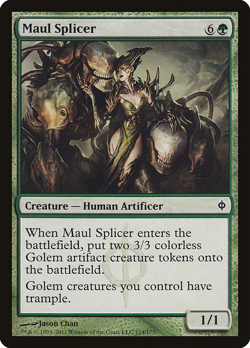 Maul Splicer (New Phyrexia #114)