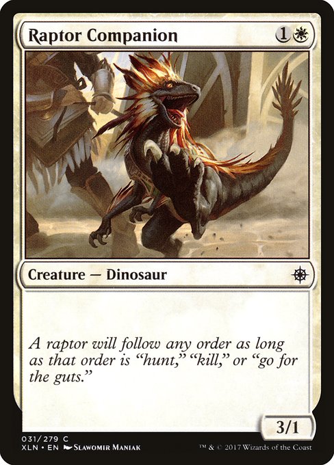 Raptor Companion card image