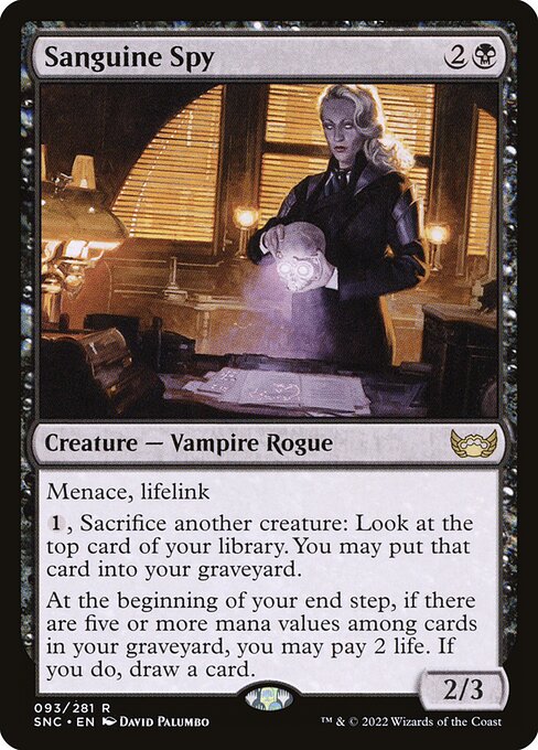 Sanguine Spy (snc) 93 Sanguine Spy (snc) 93