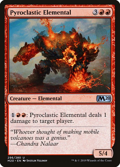 Élémental pyroclastique|Pyroclastic Elemental