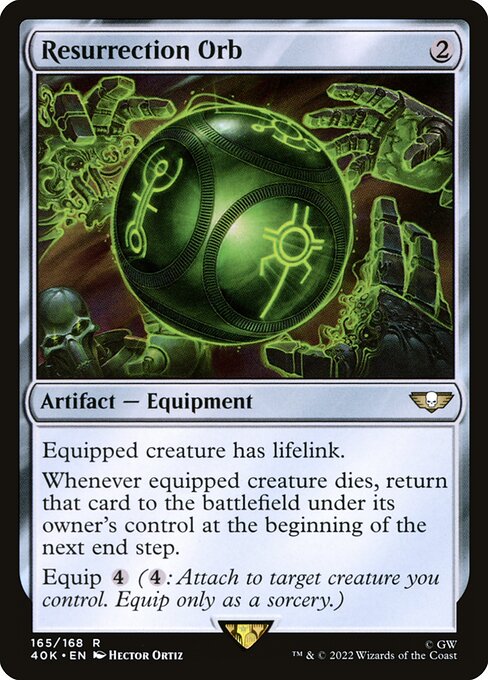 Resurrection Orb (Warhammer 40,000 Commander #165)