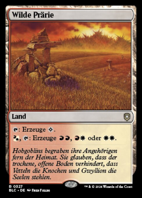 Rugged Prairie (Bloomburrow Commander #327)