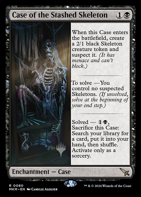 Case of the Stashed Skeleton (Murders at Karlov Manor Promos #80p)