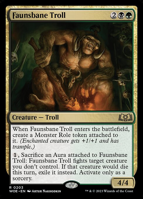 Am I crazy or is the card art on this WoE role token aura card incorrect? :  r/mtg