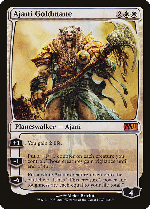 Ajani Goldmane (Magic 2011 #1)