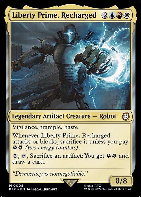 Liberty Prime, Recharged (pip) 5