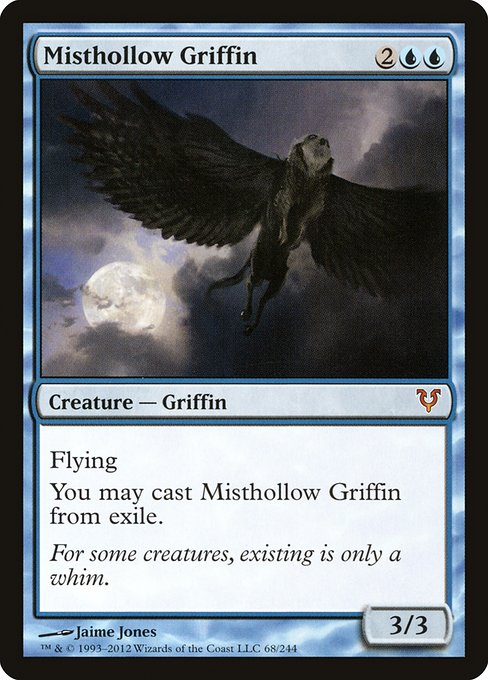 Misthollow Griffin (Avacyn Restored #68)