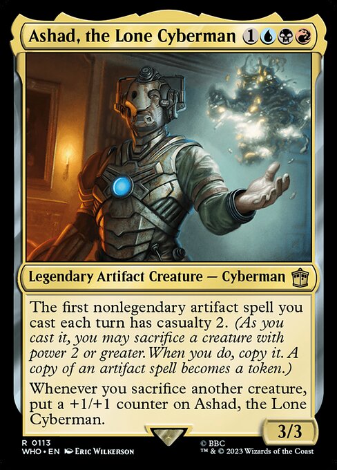 Ashad, le Cyberman solitaire