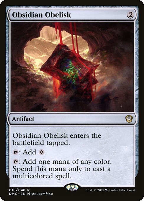 Obsidian Obelisk (Dominaria United Commander #18)