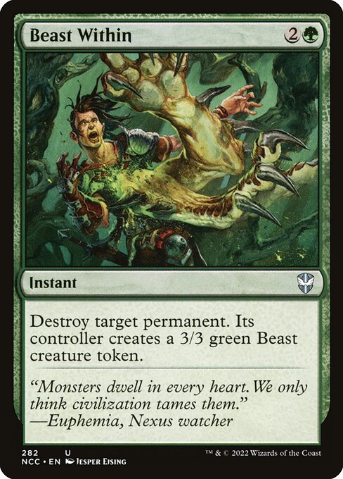 Beast Within (New Capenna Commander #282)