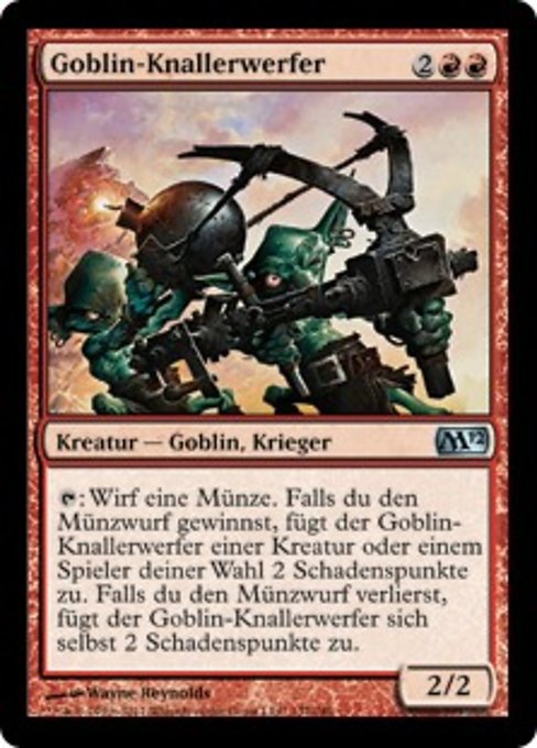 Goblin Bangchuckers (Magic 2012 #137)