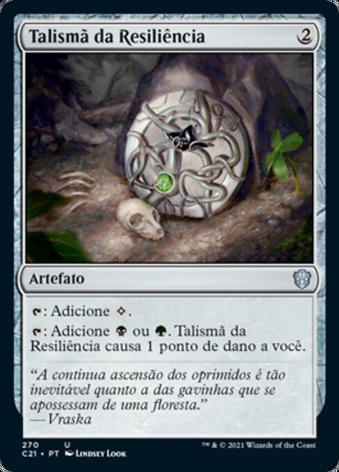 Talisman of Resilience (Commander 2021 #270)