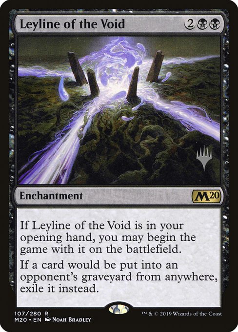 Leyline of the Void (Core Set 2020 Promos #107p)