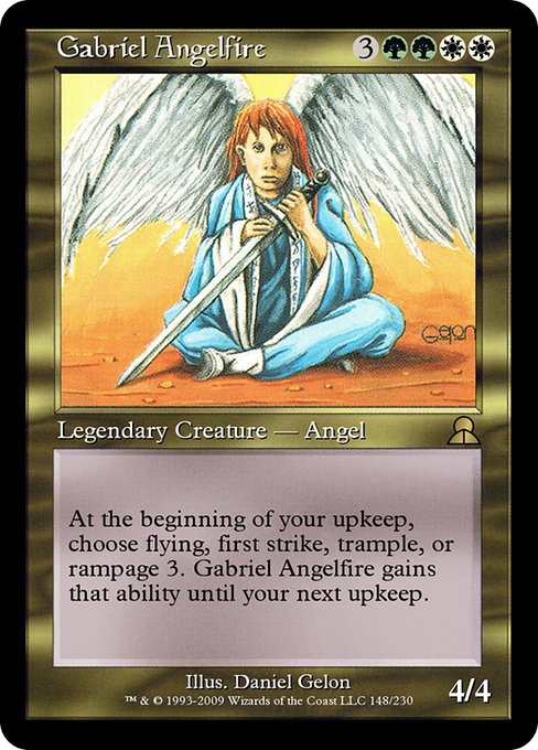 Gabriel Angelfire (Masters Edition III #148)