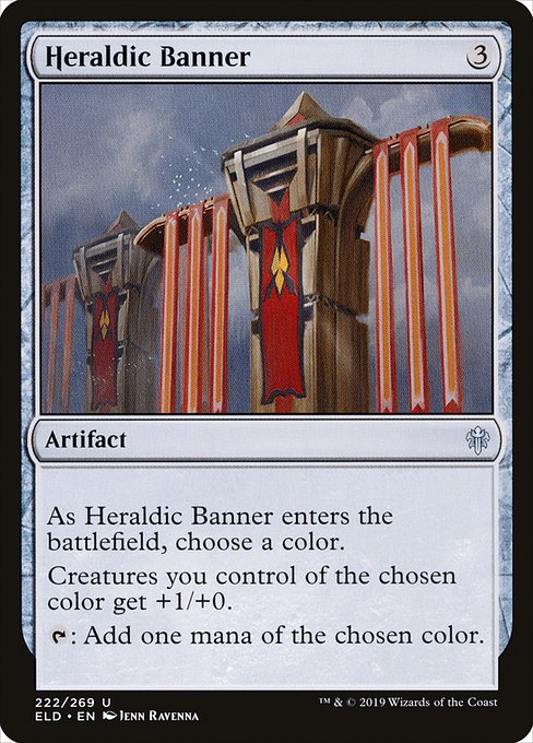 Heraldic Banner (Throne of Eldraine #222)