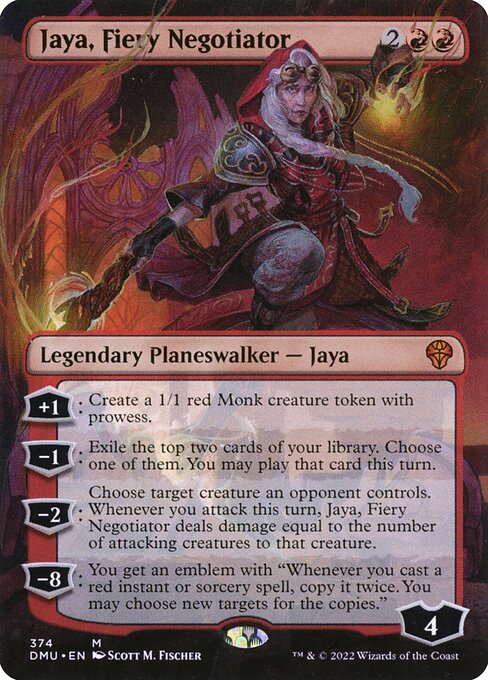 Jaya, Fiery Negotiator card image
