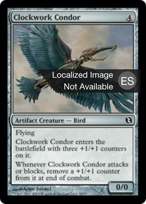 Clockwork Condor (Duel Decks: Elspeth vs. Tezzeret #50)