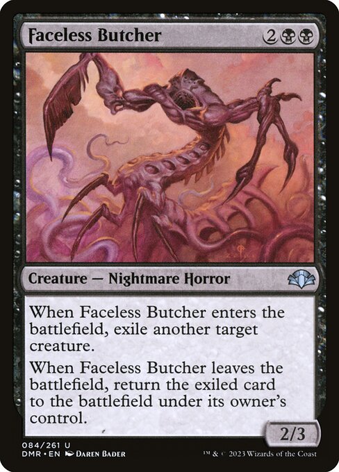 Faceless Butcher (Dominaria Remastered #84)