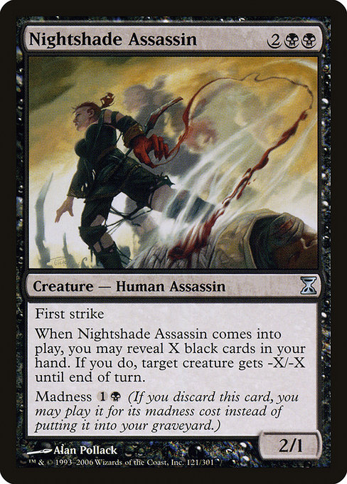 Nightshade Assassin (Time Spiral #121)