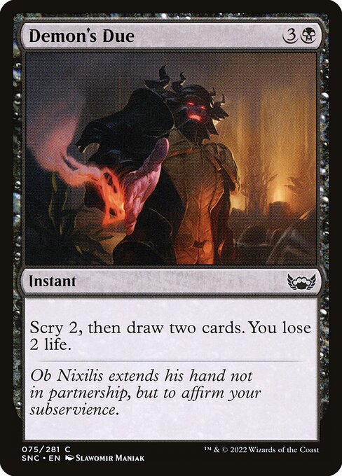 Demon's Due card image