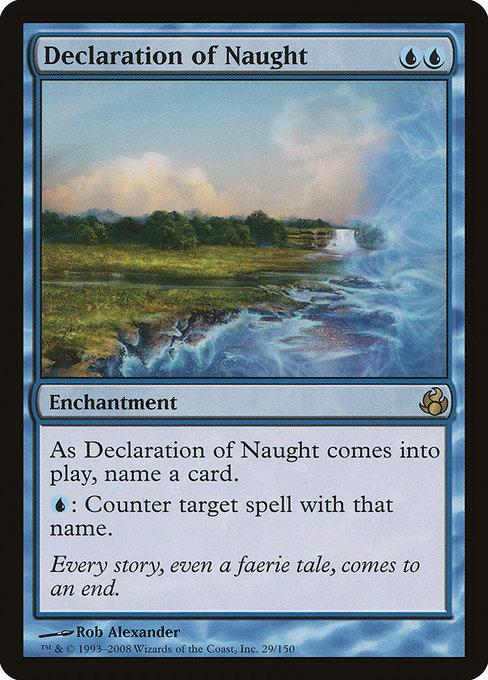 Declaration of Naught card image