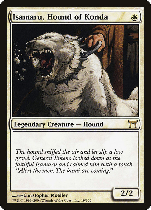 Isamaru, Hound of Konda card image