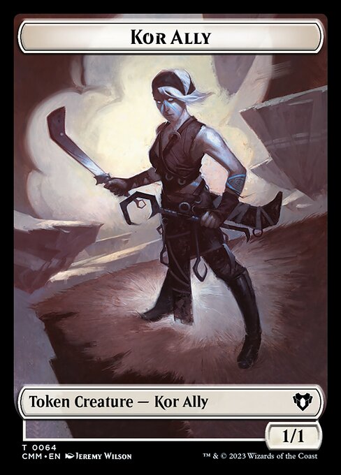 Kor Ally (Commander Masters Tokens #64)
