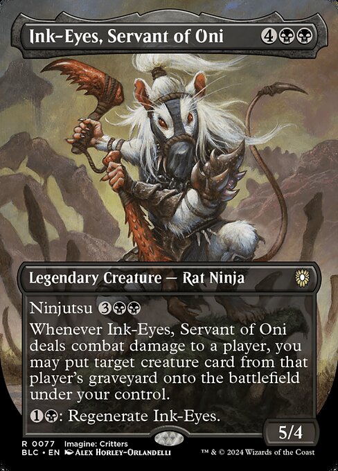 Ink-Eyes, Servant of Oni (Borderless)