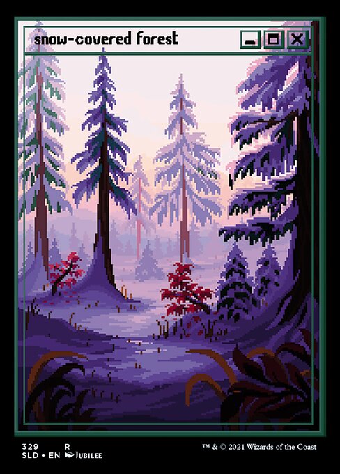 Snow-Covered Forest (Secret Lair Drop #329)