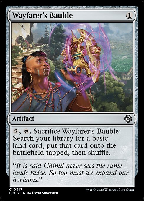 Wayfarer's Bauble (The Lost Caverns of Ixalan Commander #317)