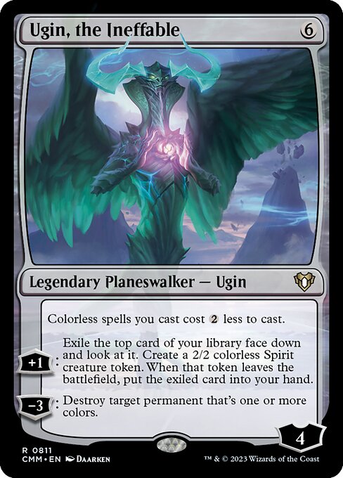 Ugin, the Ineffable (Commander Masters #811)