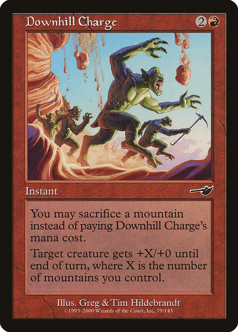 Downhill Charge card image