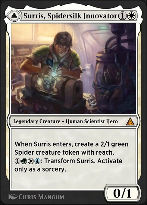 Peter Parker // Amazing Spider-Man magic the gathering card art