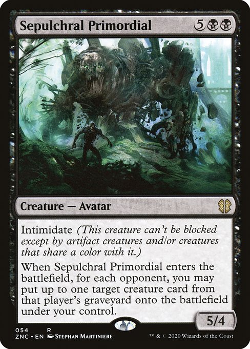 Sepulchral Primordial (Zendikar Rising Commander #54)