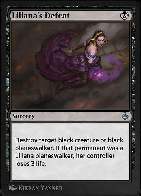 Liliana's Defeat (Amonkhet Remastered #112)