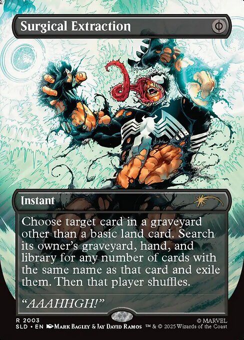 Surgical Extraction magic the gathering card art