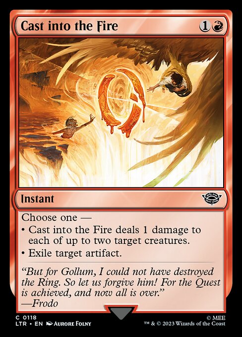 Cast into the Fire card image
