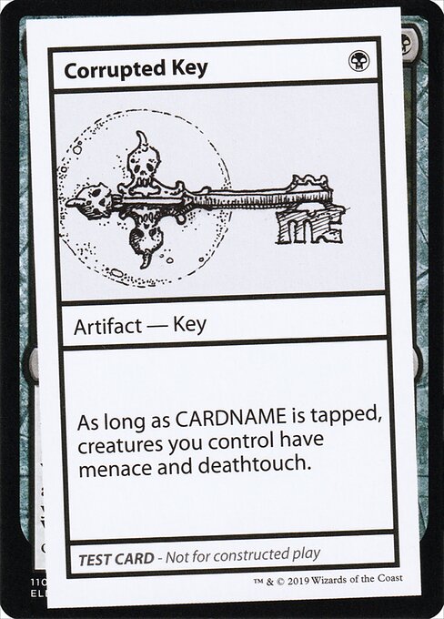 Corrupted Key (Mystery Booster Playtest Cards 2021 #39)