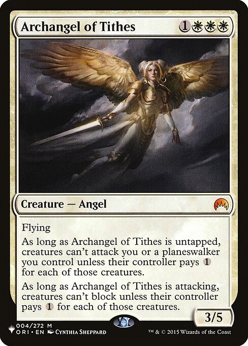 Archangel of Tithes (plst) ORI-4