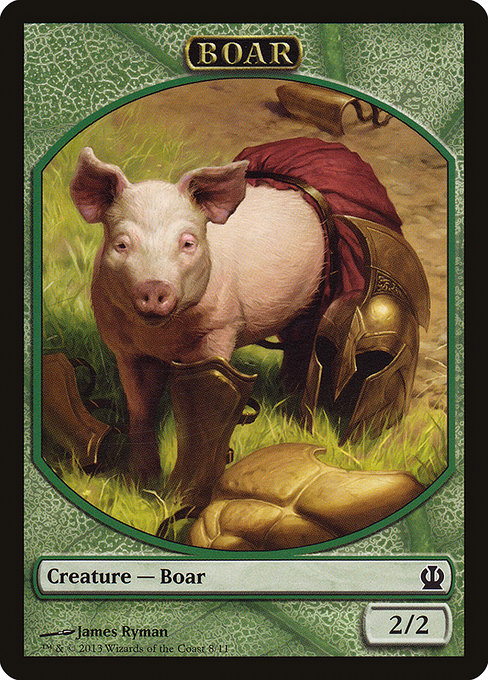 Boar (Theros Tokens #8)