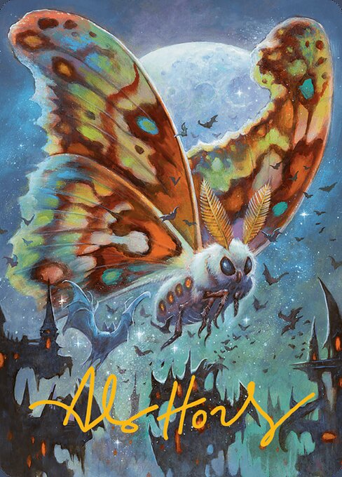 Luminous Broodmoth // Luminous Broodmoth (Bloomburrow Art Series #48)