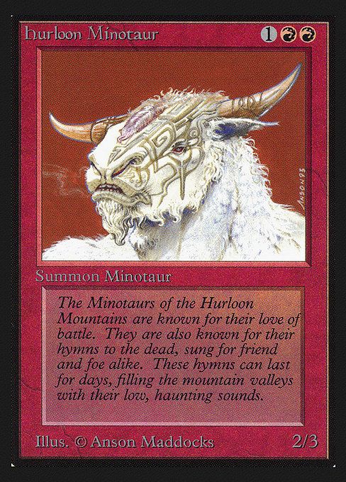 Hurloon Minotaur (Intl. Collectors' Edition #159)