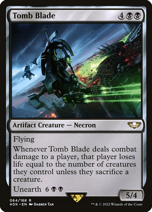 Tomb Blade (40K)