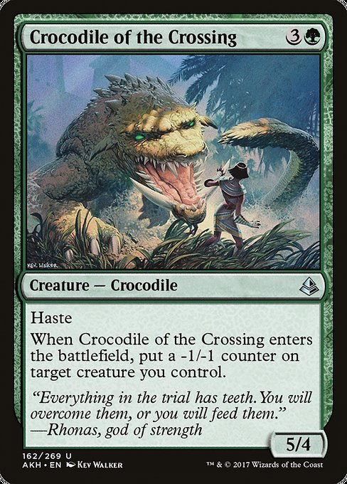 Crocodile of the Crossing card image