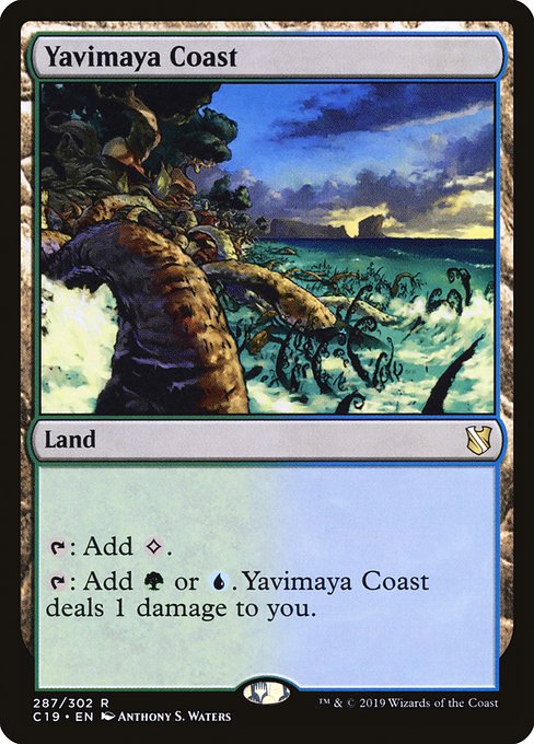 Yavimaya Coast (Commander 2019 #287)